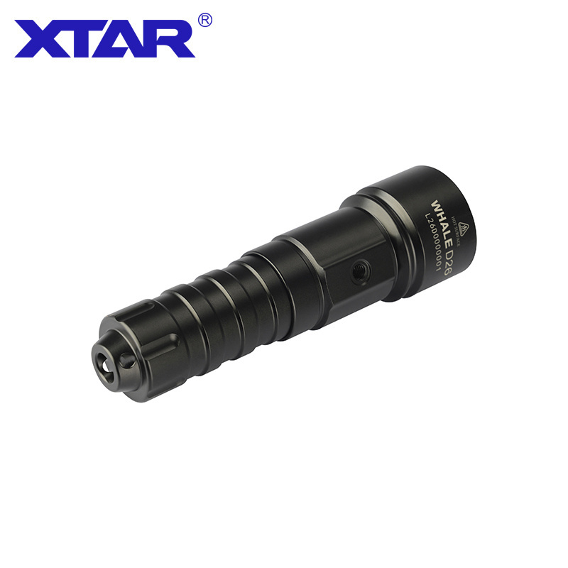 XTAR Scuba Diving Equipment D26 1100lm Cool Light Magnetic Switch Underwater 100m Diving Flashlight