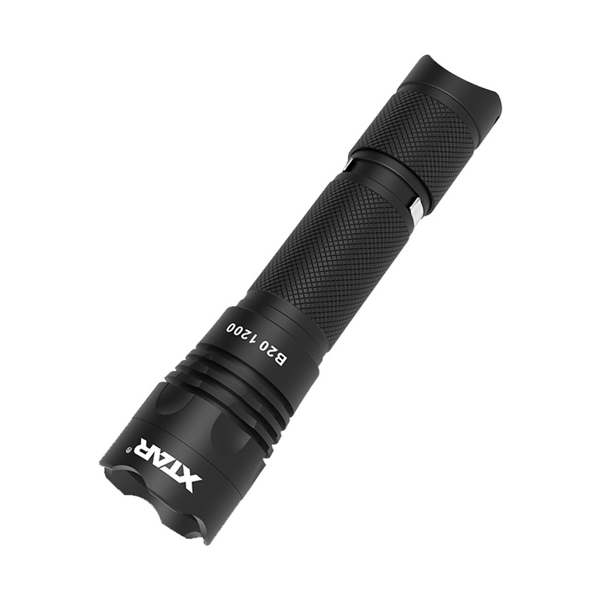 XTAR B20 1200 Lumens IPX8 Waterproof Rescue Emergency Outdoor Cycling Sports LED Torch Flashlight With Tactical Tail