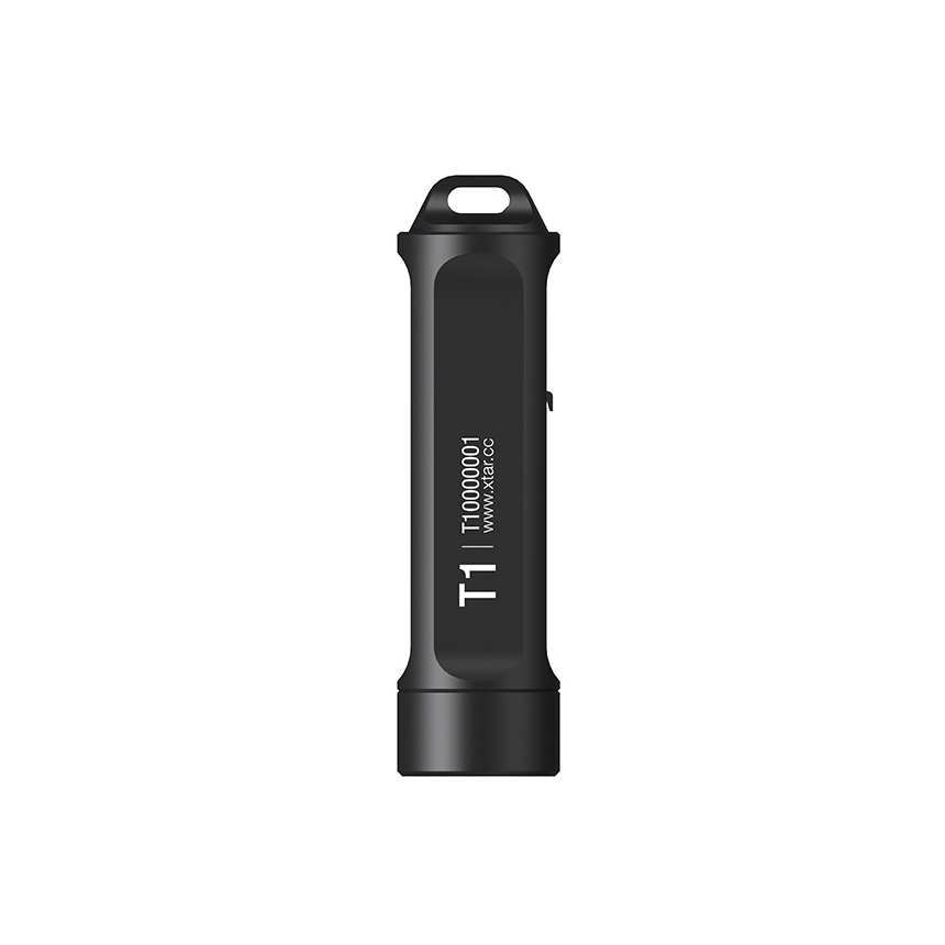 XTAR T1 500 Lumens Customized Metal Aluminum Key Chain Led Flashlight Bright Mini Keychain Flashlight Bulk Usb C Rechargeable