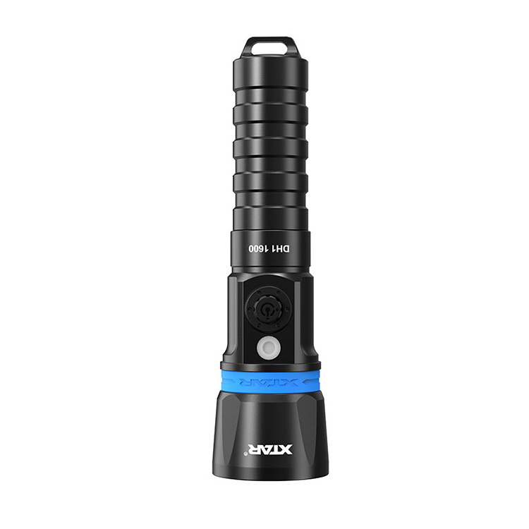 XTAR DH1 1600lm Underwater Hunting Fish Torch Light Led Scuba Dive Torch Waterproof Fishing Flashlight