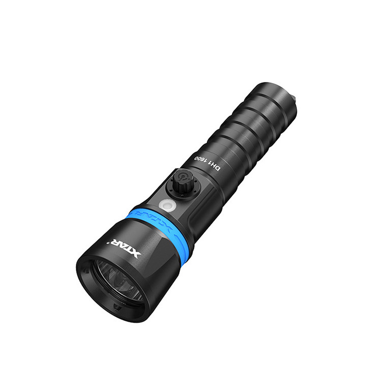 XTAR DH1 1600lm Underwater Hunting Fish Torch Light Led Scuba Dive Torch Waterproof Fishing Flashlight