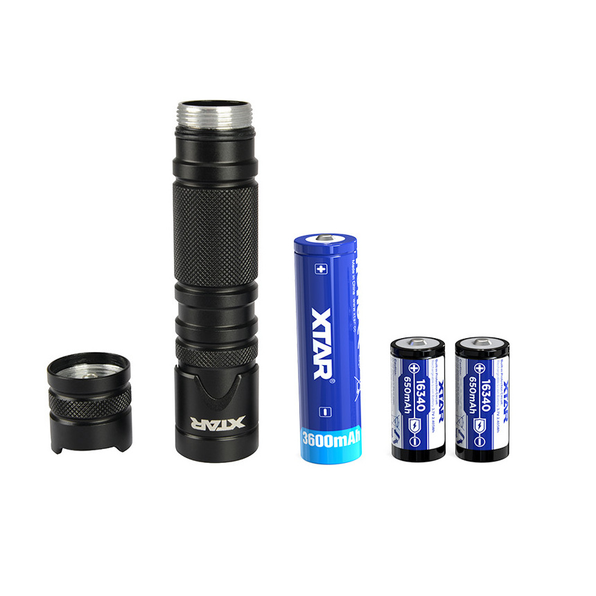 XTAR WK18 18650 rechargeable Battery 1000 lumens led torch flashlight 5 modes bike light