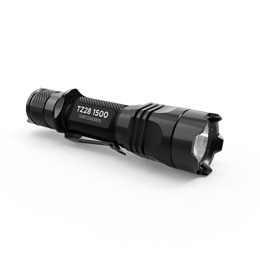 XTAR TZ28 1500 lumen professional durable products flashlight tactical with rechargeable battery and charger