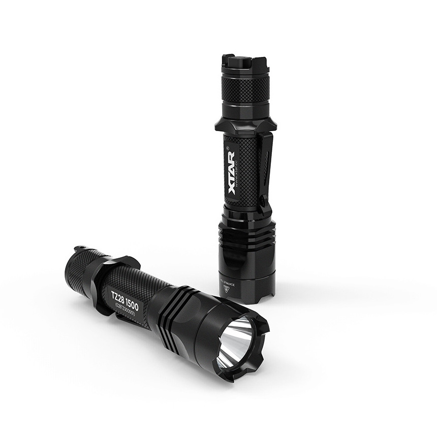 Xtar TZ28 1500lm Powerful Long Range Hunting Torch Light Long Distance Led Tactical Flashlight Tailcap Switch Senter Taktis