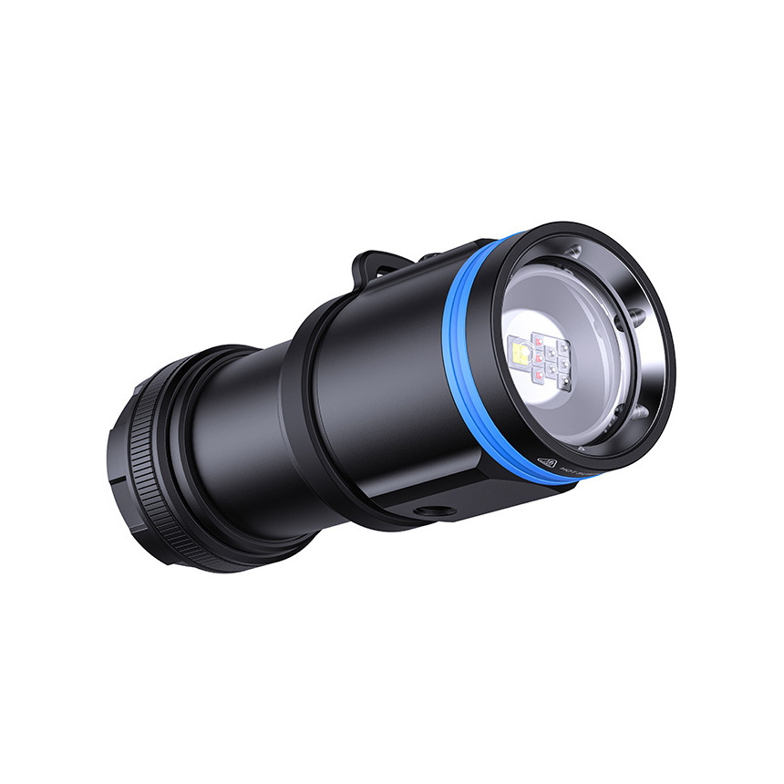 XTAR D30 4000 Lumen xhp702 LED Floodlight Diving Flashlight 150m Underwater VDO Photography Video Scuba Torch Red//Blue/UV Light