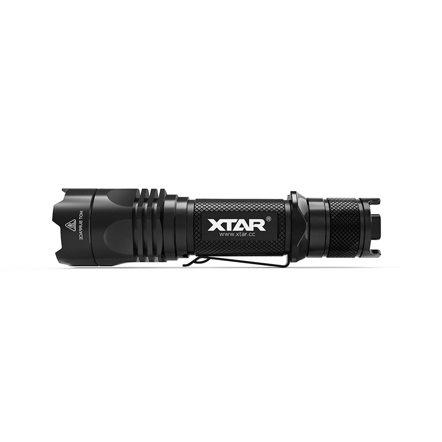 Xtar TZ28 1500lm Powerful Long Range Hunting Torch Light Long Distance Led Tactical Flashlight Tailcap Switch Senter Taktis