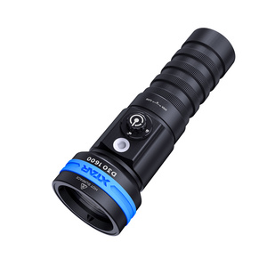 XTAR D30 1600 Lumens IPX8 LED Diving video Flashlights Scuba light Underwater video Torch