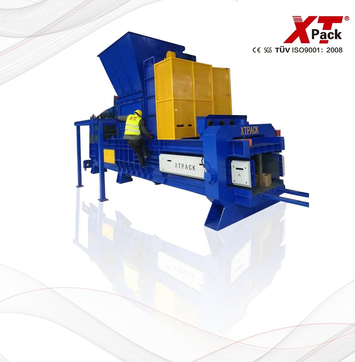 Hydraulic Waste Paper Bailing Machine/plastic Bottle Baler Machine For Sale