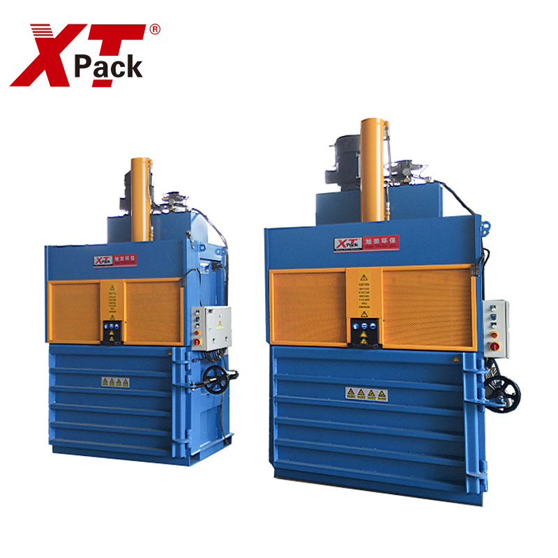 2021 small recycling machine vertical press waste paper downstroke baler balers mini cardboard box machine