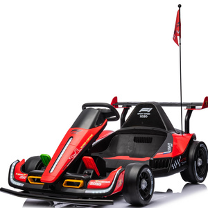 Unisex Adult Electric Go-Kart High-Speed Drift Racing Car with Four-Wheel Balance Plastic Material Battery Power for Off-Road