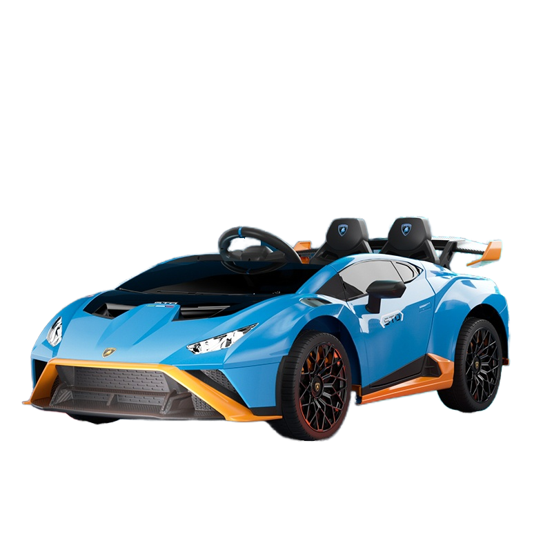 Factory Direct Lamborghini Style Ride-On Electric Toy Kids Remote Control Drifting Ability Four-Wheeled Plastic Car Battery