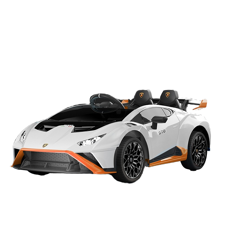 Authorized Lamborghini Four-Wheeled Electric Ride-On Car for Children Remote Control Toy that Can Drift Baby-Sitting Friendly