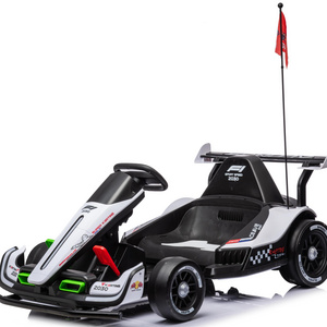 Children's Four-Wheel Electric Go-Kart Battery Powered Drift Car with Remote Control for Racing for Kids and Adults