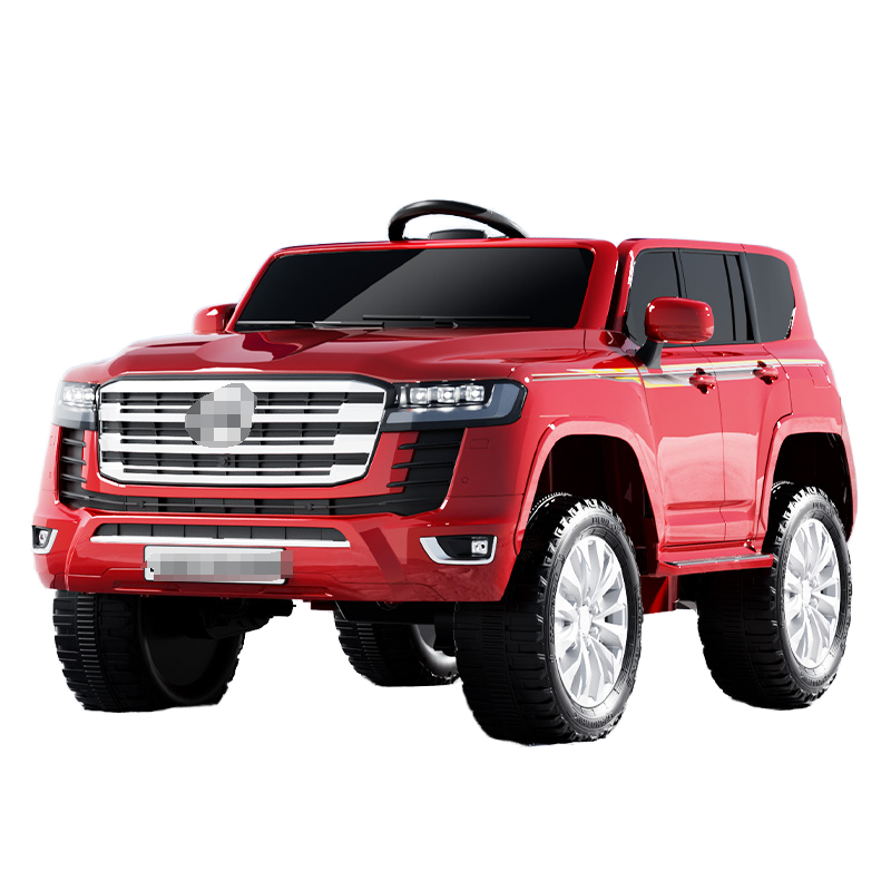 Land Cruiser Four-Wheel Electric Off-Road Ride-On Car Toy for Children Aged 5 to 7 Years Old