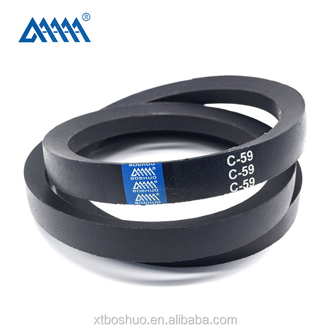 Classical rubber banded cr v-belt wrapped v belt fan Good quality Conveyer belts