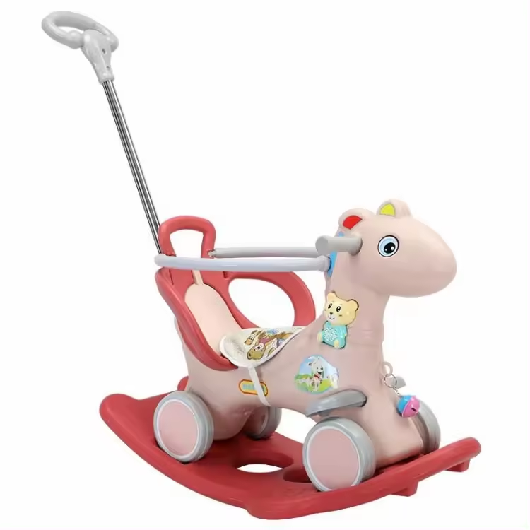 Wholesale Cheap Electric Rocking Chair New Born Baby Swing Chair 4 in 1 rocking horse Ride on Car Toys