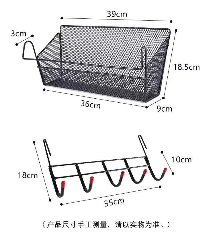 Factory Cheap Fabric Hanging Basket Rack for Kitchen and Bathroom Portable under Cabinet and Desktop Storage Closet Organizer