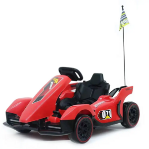 children go kart drift ride on car  four-wheel 24v battery electric kids go kart