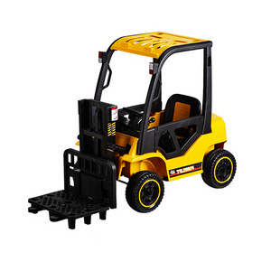 Hot selling wholesale kids forklift truck  12V battery  electric kids ride on forklift