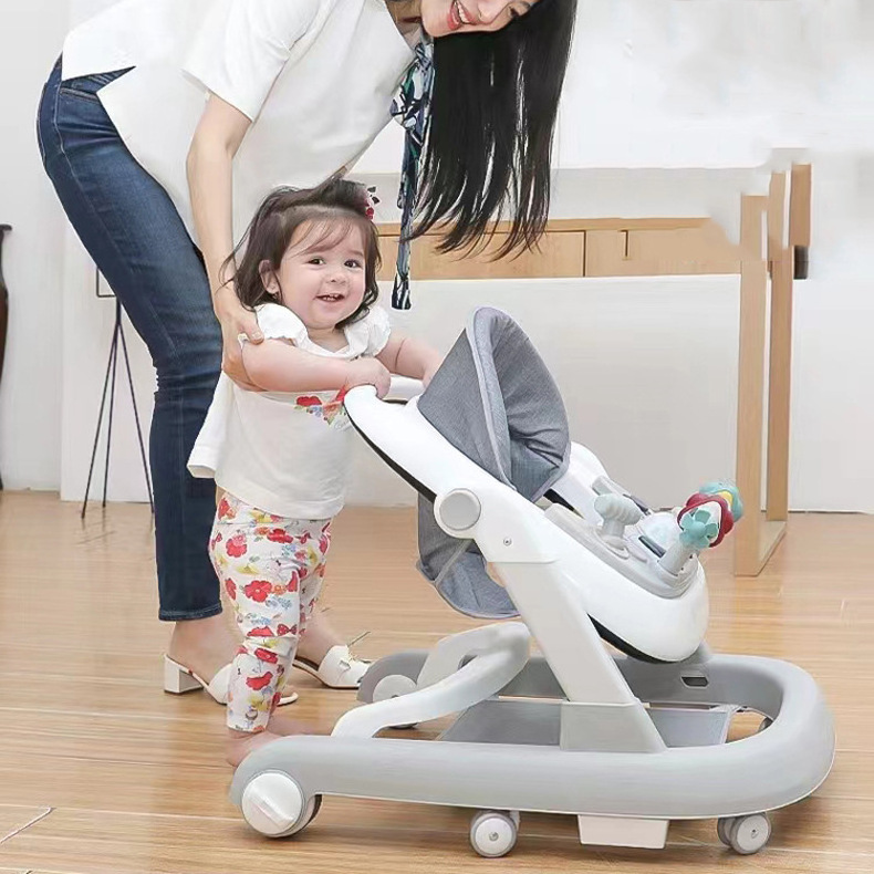 3 in 1 Baby Walker Ride on Car Music Toy  Toddler Walking Toy Chair Learning Cheap Baby Walker