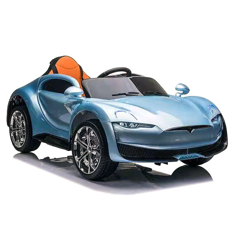 China wholesale electric children toy car kids Tesla  ride on car with 3C certificate