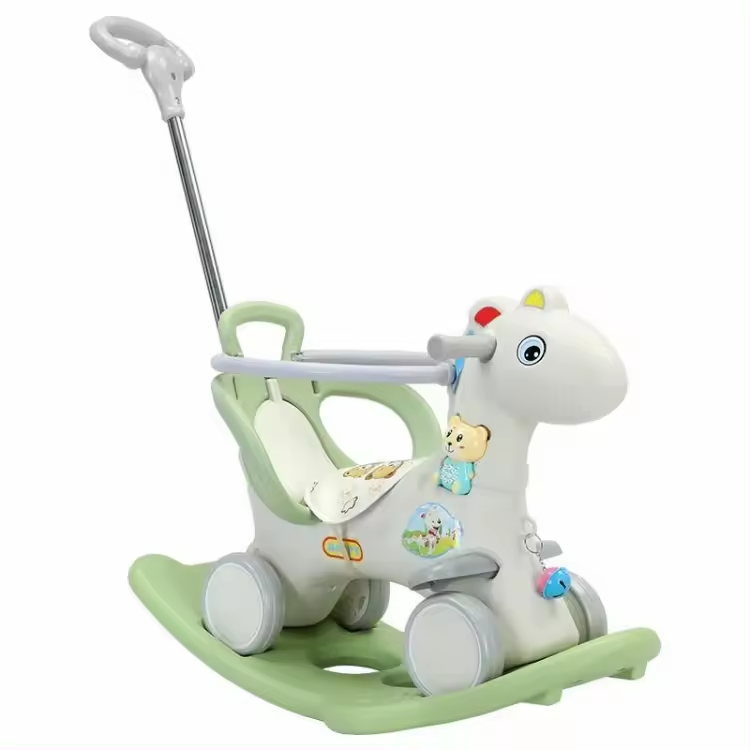 Wholesale Cheap Electric Rocking Chair New Born Baby Swing Chair 4 in 1 rocking horse Ride on Car Toys