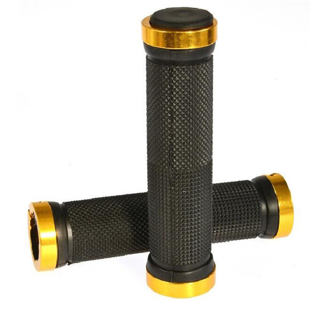 Mountain Road Bicycle Handlebar Grips Ergonomic Anti-Skid Damping Rubber Grip Lock On Bike Handle End Cover