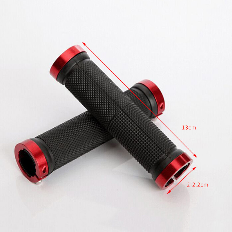 Mountain Road Bicycle Handlebar Grips Ergonomic Anti-Skid Damping Rubber Grip Lock On Bike Handle End Cover