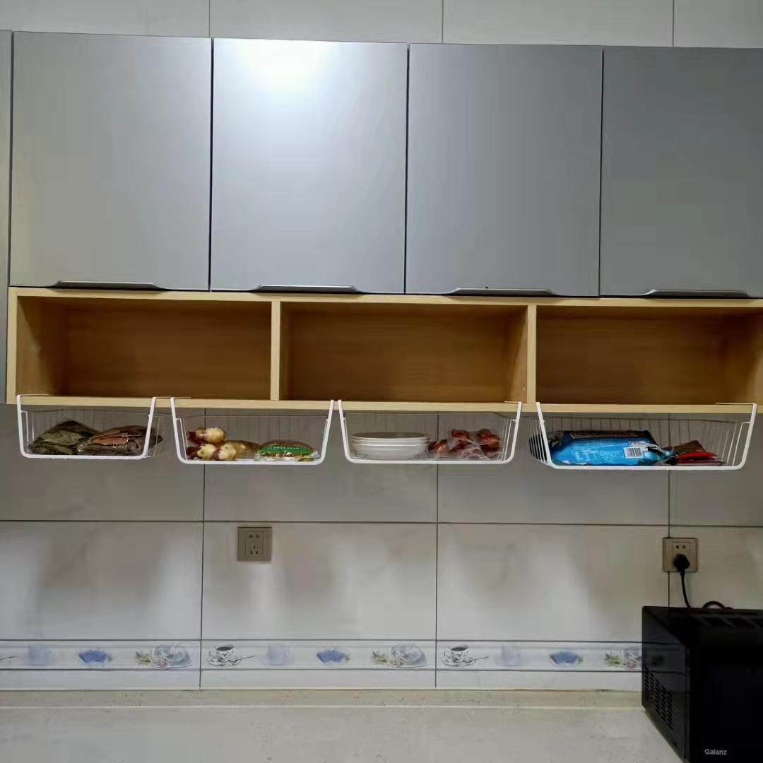 Kitchen Cabinet Hanging Storage Basket Under shelf Storage Basket