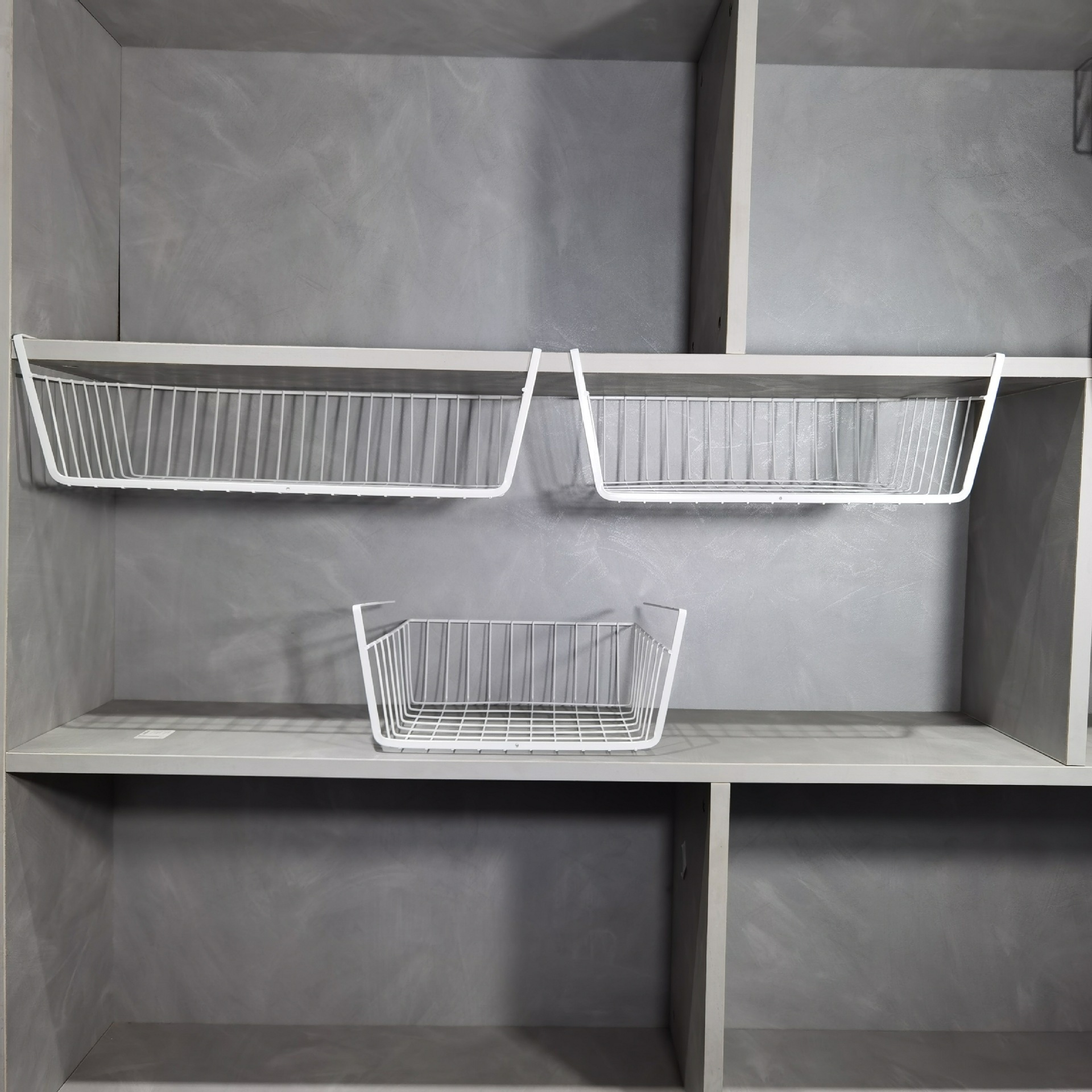 Kitchen Cabinet Hanging Storage Basket Under shelf Storage Basket