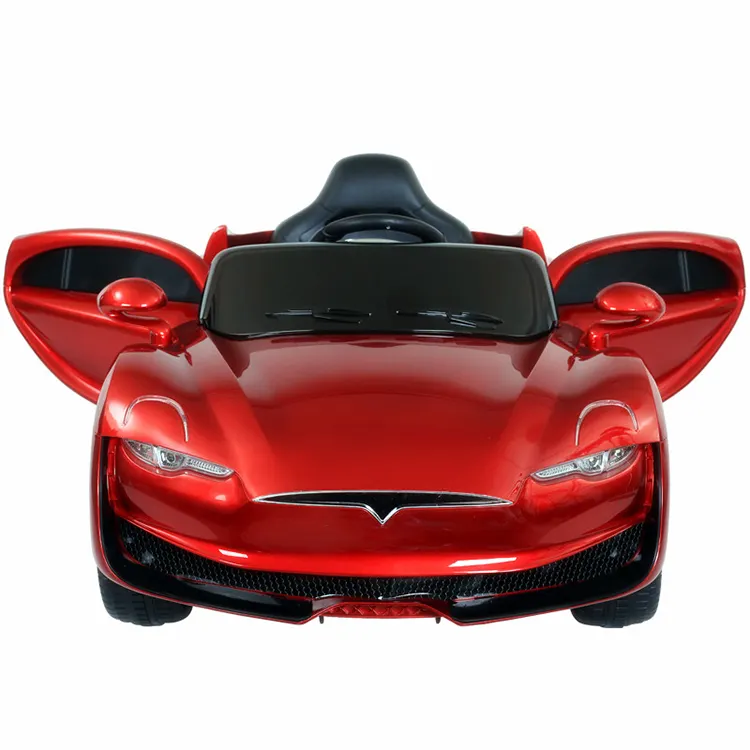 China wholesale electric children toy car kids Tesla  ride on car with 3C certificate