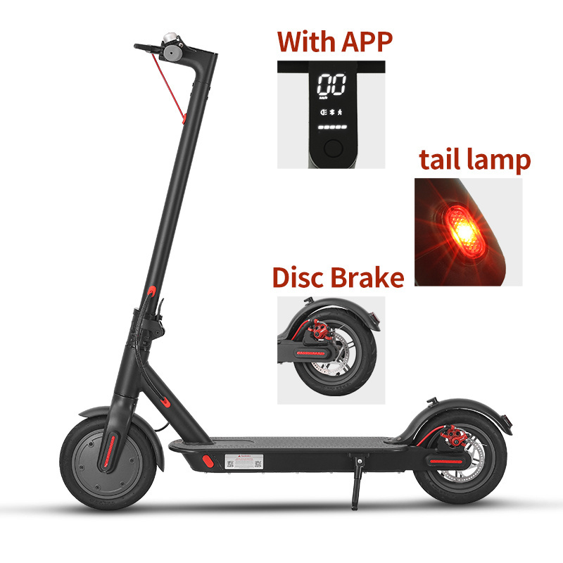 Europa Germany Warehouse 10 Inch folding electric scooter Tire Motor 350w  36v Battery electric kick scooter for abults