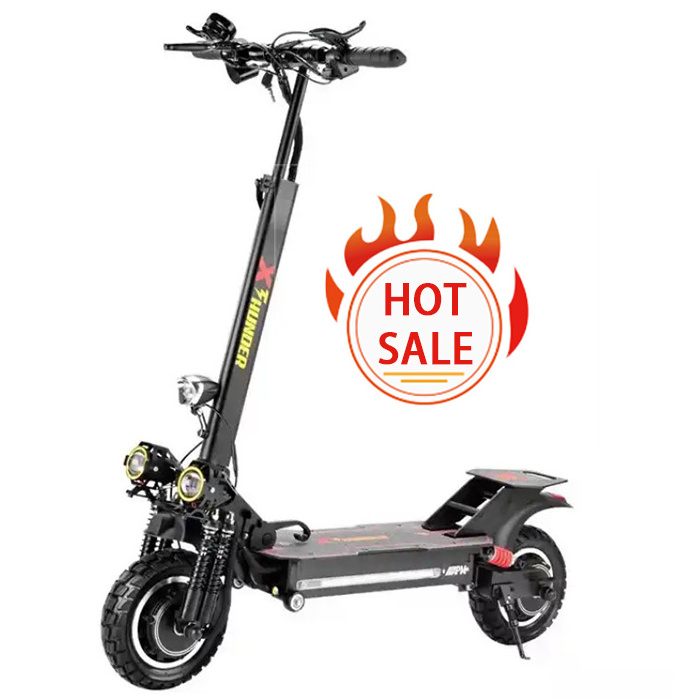 Cheap motorcycles off road e scooter adult 1200W brushless acceleration dual motor electric scooter