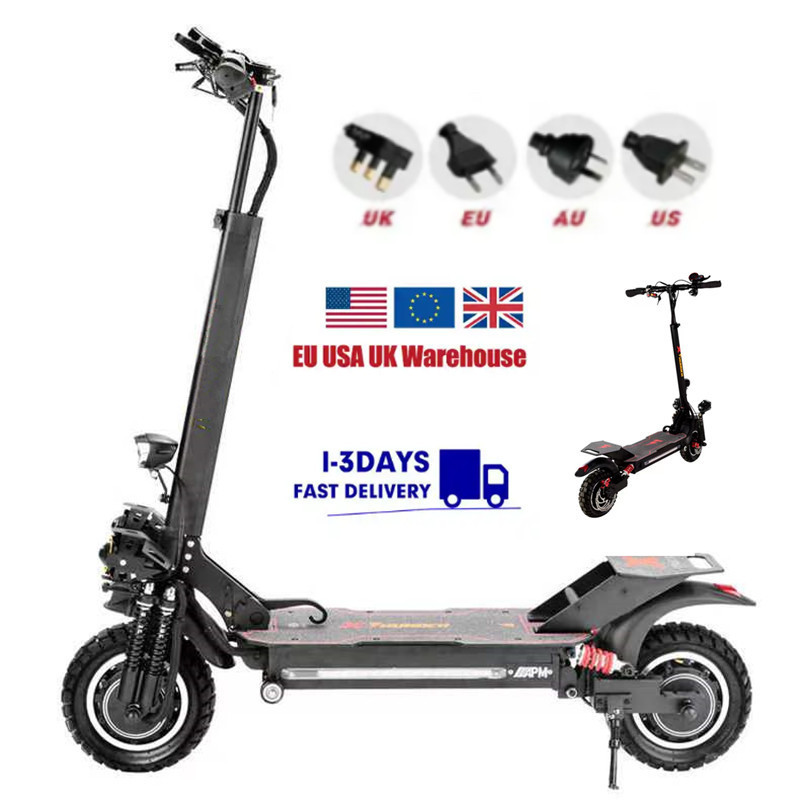 Drop shipping 48v electric scooters  1200W MAX  Powerful China Mobility Eu Warehouse Two Big Wheels fast scooter electric adult