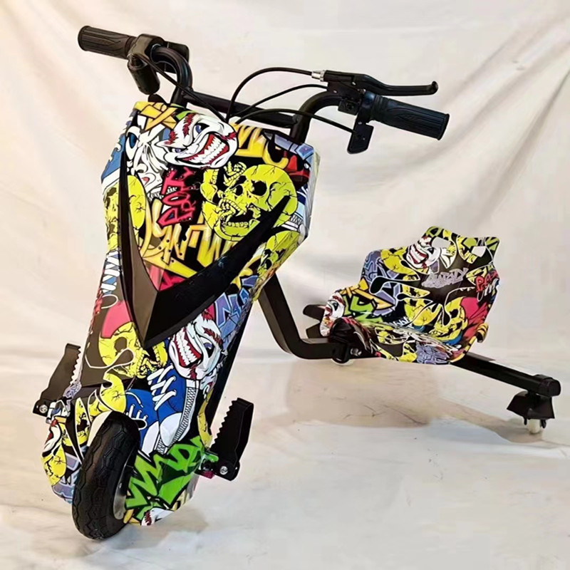 3 wheels 6.5 inch size drifting Electric tricycle Scooter with CE certificate for sale drift trikes 36v powerful motor