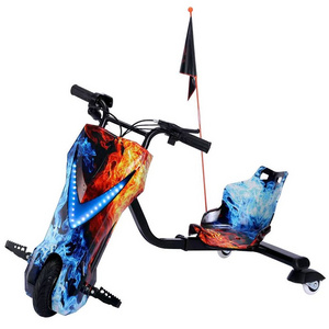 Kids 3 wheels 8 inch size  drifting Electric tricycle Scooter with CE certificate for sale drift trikes 36v powerful motor