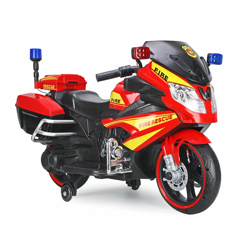 New design 12V electric children rechargeable motorcycle ride on toy battery power police motorbike for kids