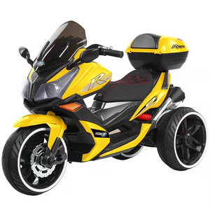 2022 Hot fashion  electric three wheel children's motorcycle  for  3-10years kids motorbike ride on car with remote control