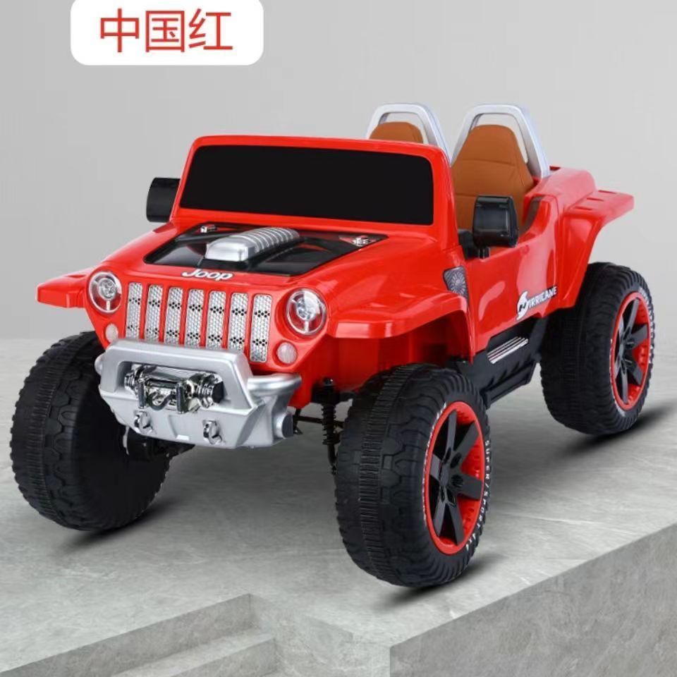 High quality simulation 2-seater children's Jeep off-road vehicle children's electric car