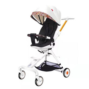 Luxury Baby Stroller High View Foldable Baby Pram Carrier Directly Sale 3 in 1 360 degrees turn baby stroller