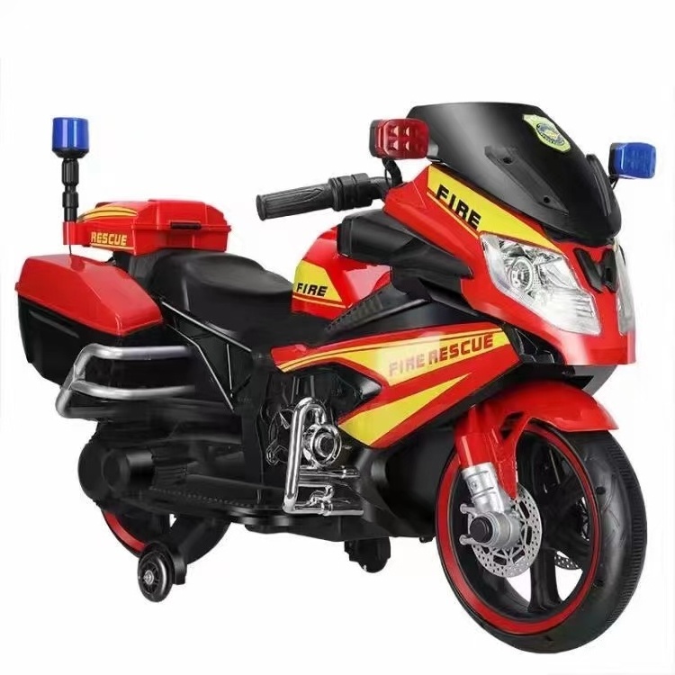 New Children's Electric  motorcycle kids electric bike police motorcycle Two wheels  ride on car