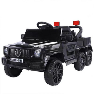 Top selling high quality kids to ride on car power 6-wheel big kids battery operated car kids electric car toy with 2 seats