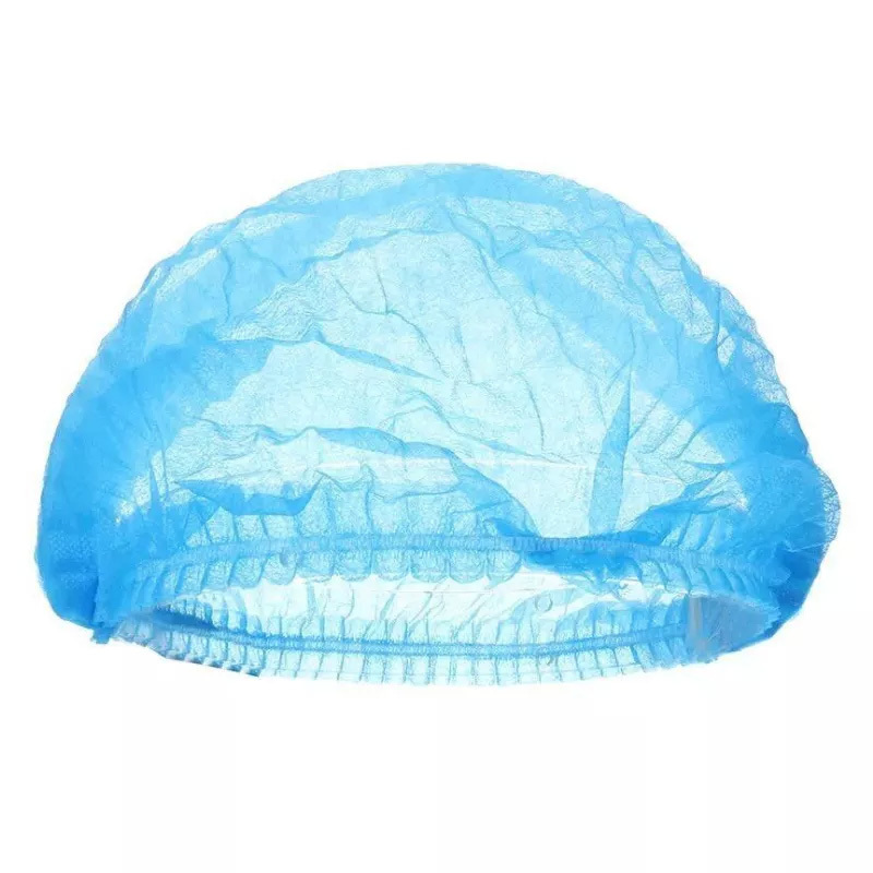 Surgical Medical Ce Strip Surgeon Clip Caps Head Hair Net Mob Cap Disposable Non Woven Bouffant Cap for Food