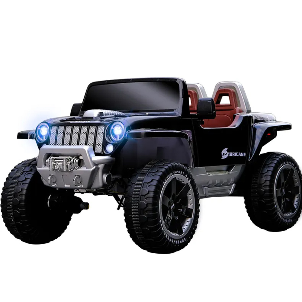 Children's electric 4WD ride two seat remote control toy cars for boys and girls kid electric buggies