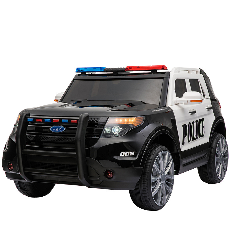 cheap kids electric police cars for sale ride on car kids electric 24v 4x4 rubber tires police electric cars for kids