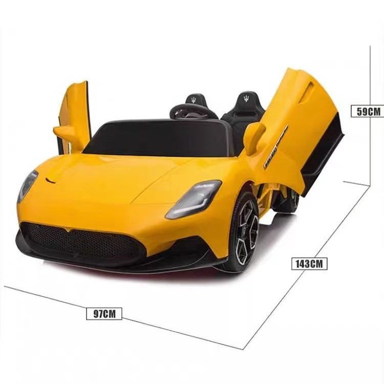 New design electric car for kids to drive boys and girls kids electric cars with rubber tires