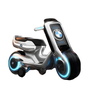 ride on 12v with remote kids bike electric motorcycle for 2-14 years old baby car kids electric two seats 12V