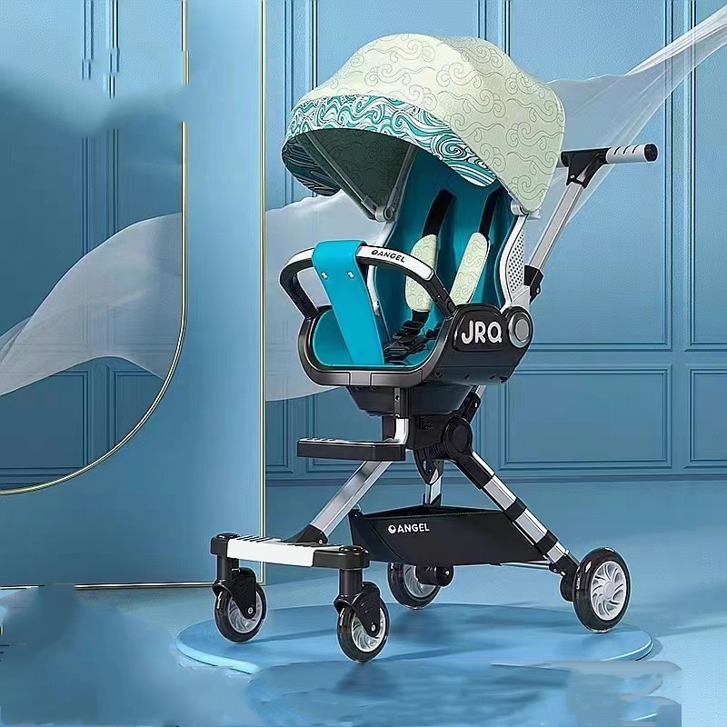 Baby car seat and stroller 3 in 1 multi functional baby stroller baby stroller with adjustable height seat