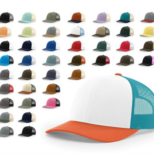 Various Colors Customized Logo Richardson 112 Truck Hats Embroidered Printed Logo Baseball Cap Blank Hat