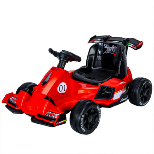 2022 latest double drive battery electric go kart children's 6V electric go kart for kids